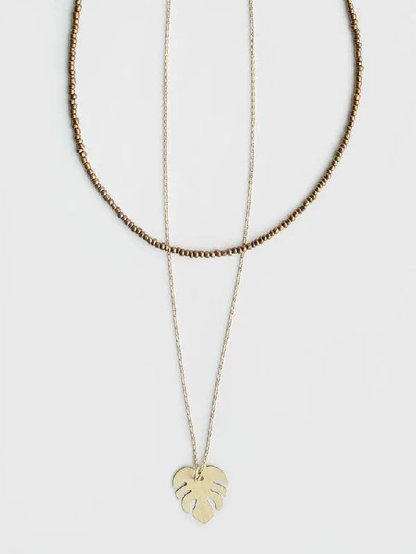 Shop Classic Women's Necklaces & Pendants with a Modern Twist-Philo Necklace - Cocoa Shop Classic Women's Necklaces & Pendants with a Modern Twist-Philo Necklace - Cocoa