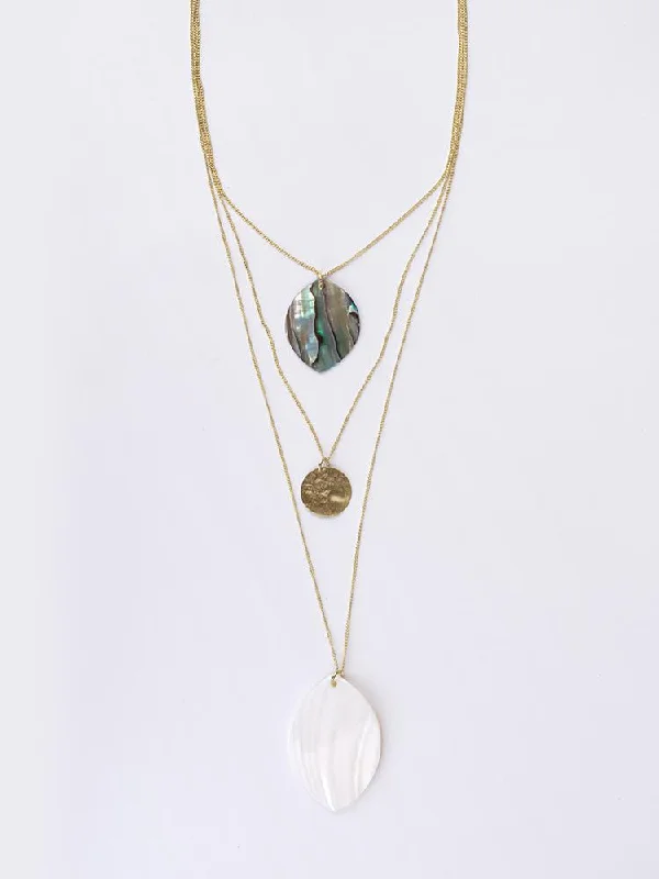 Shop Classic Women's Necklaces & Pendants with a Modern Twist-Sand And Sea Necklace - Shell Shop Classic Women's Necklaces & Pendants with a Modern Twist-Sand And Sea Necklace - Shell