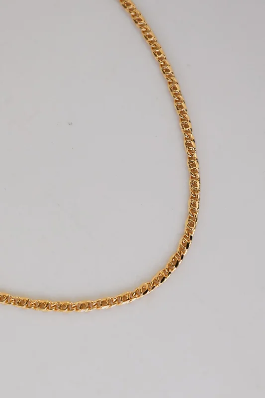 Shop Classic Women's Necklaces & Pendants with a Modern Twist-Tatum Gold Chain Necklace Shop Classic Women's Necklaces & Pendants with a Modern Twist-Tatum Gold Chain Necklace